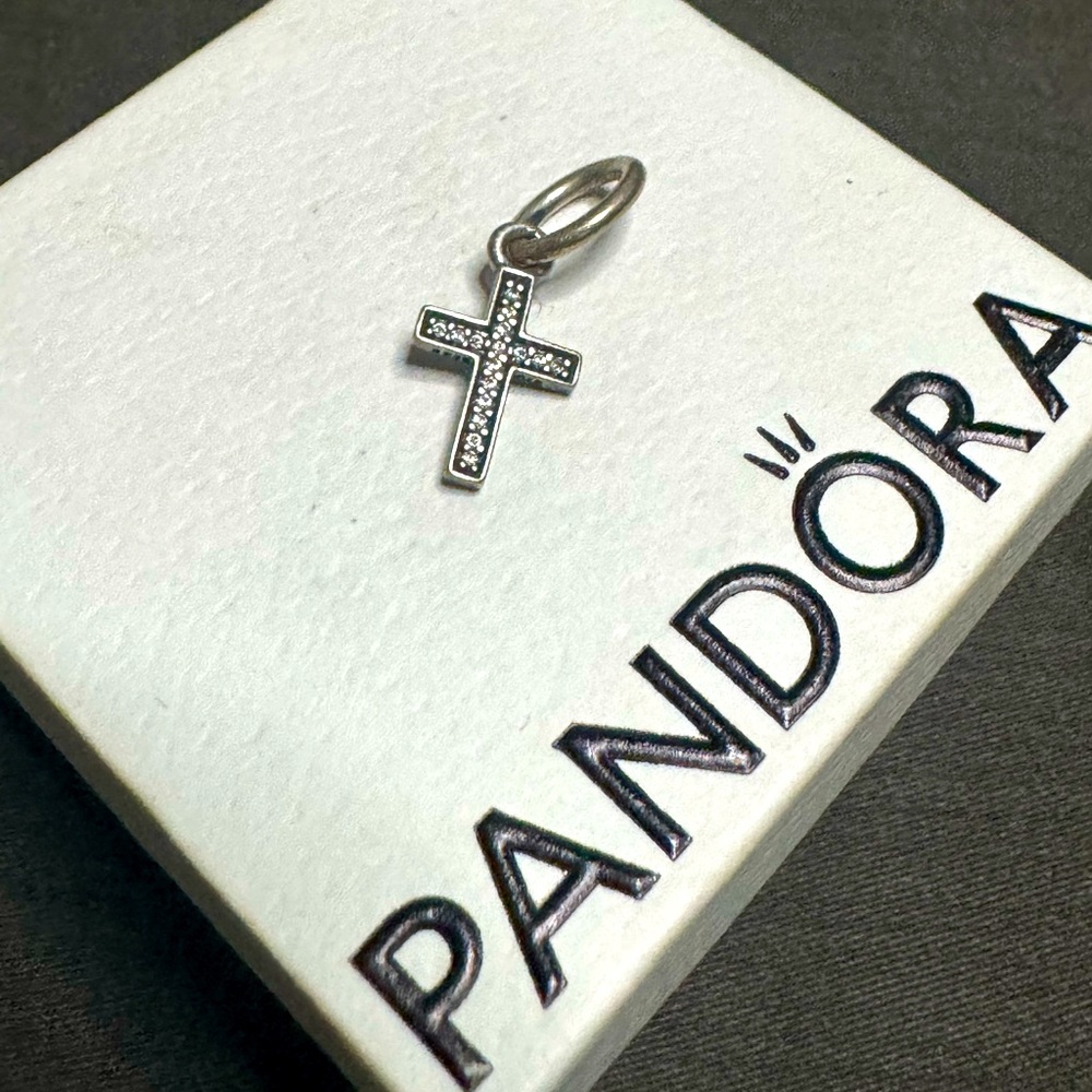 Authentic Pandora Cross Charm